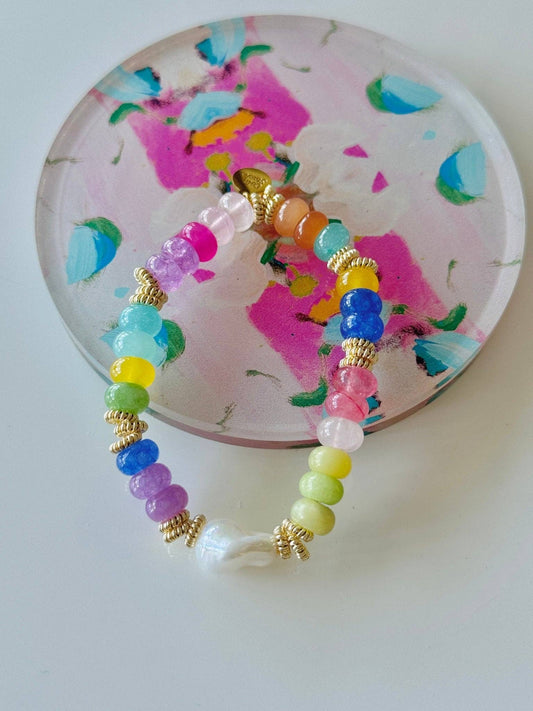 Cola Stacks - Lollie Pearl Bracelet
