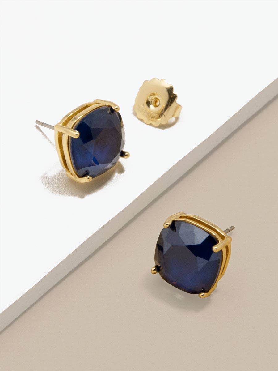 ZENZII Jewelry - Square Crystal Stud Earring