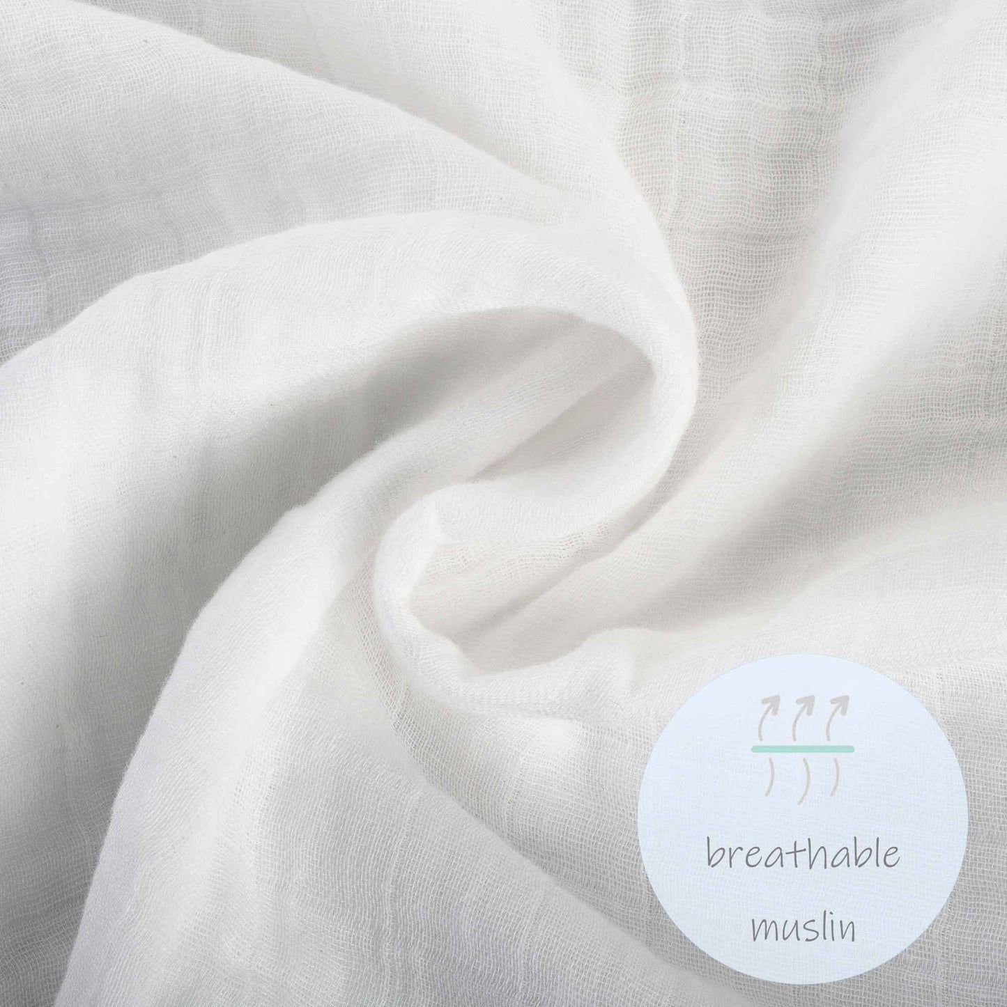 LollyBanks - Tulip Garden Baby Muslin Swaddle Blanket
