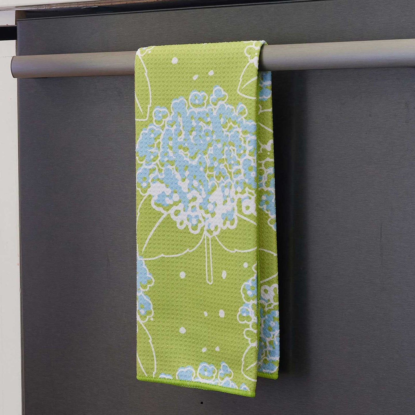 rockflowerpaper - HYDRANGEA blu Kitchen Tea Towel