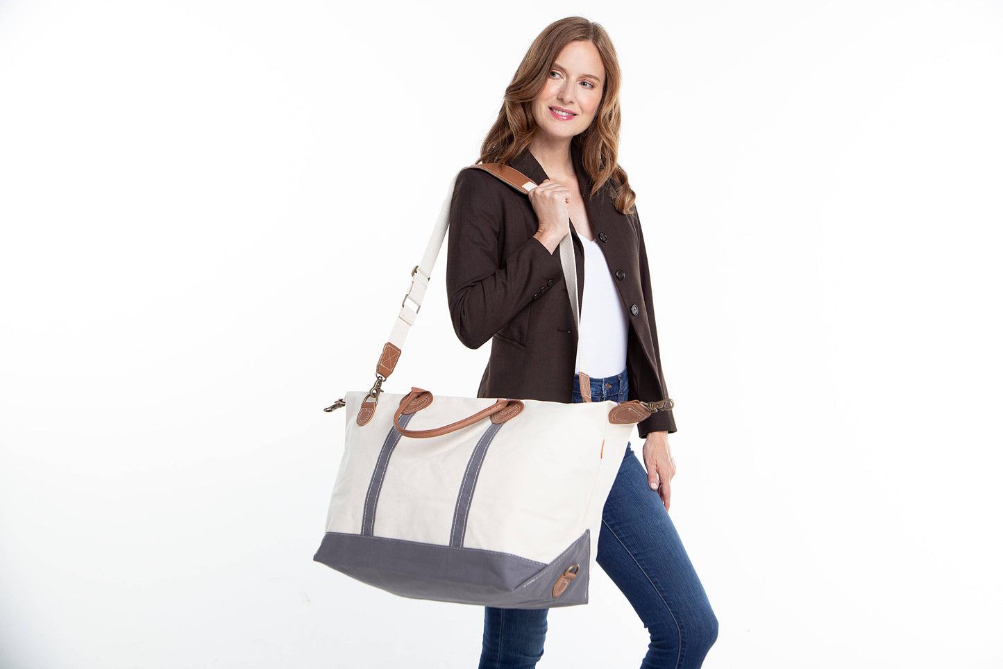 CB STATION - Weekender Canvas Travel Bag