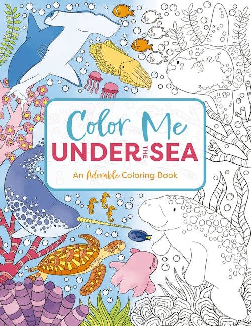 HarperCollins Focus - Color Me Under the Sea: An Adorable Adult Coloring Book