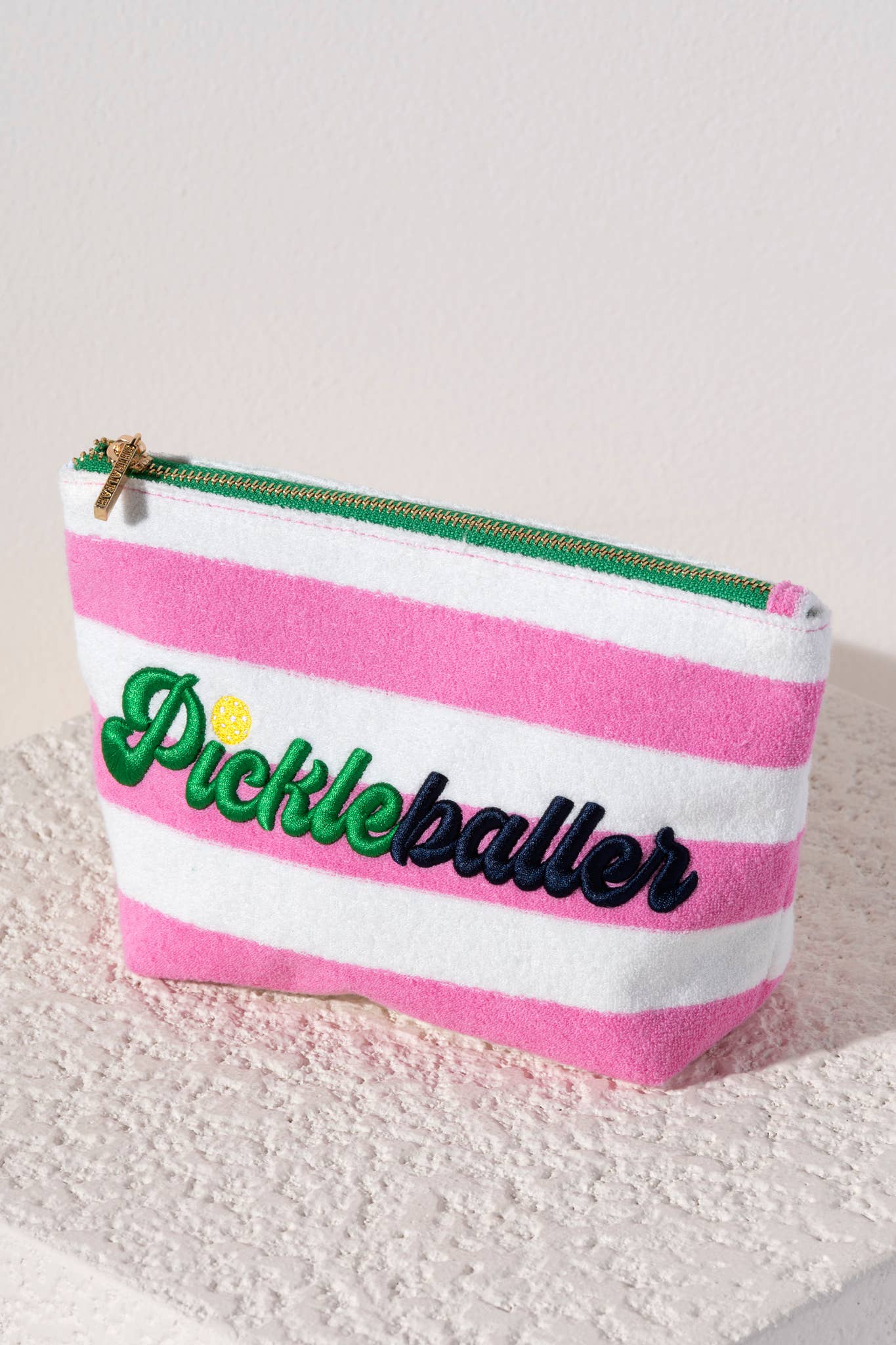 Shiraleah - PICKLEBALLER ZIP POUCH, PINK