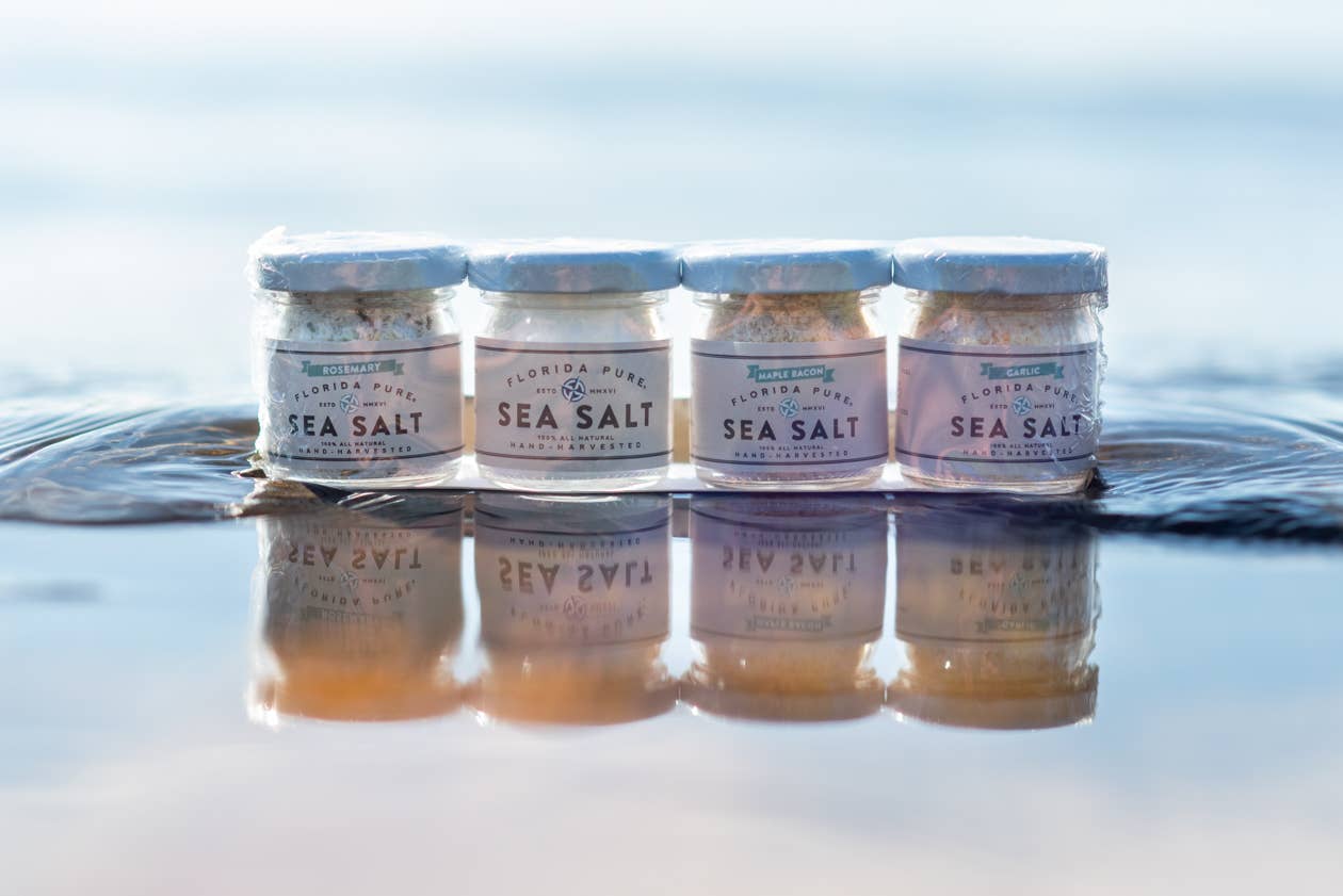 Pure & Infused Flavored Sea Salt Sunshine Sampler Gift Pack