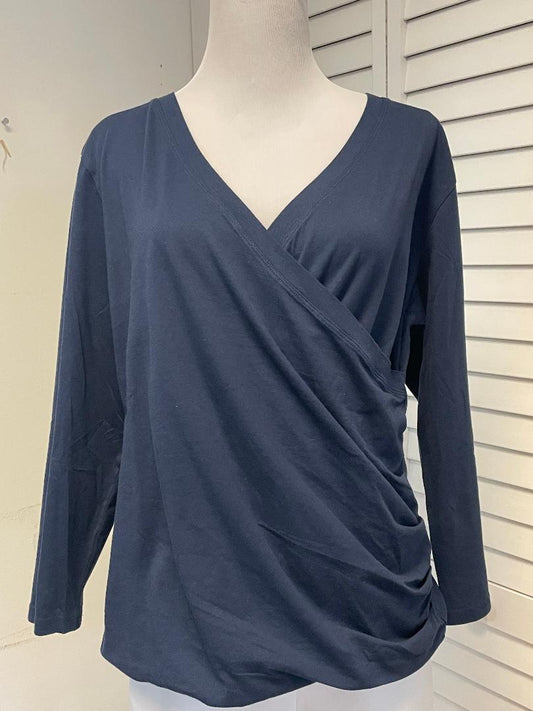 Pure Amici - 3/4 Sleeve Wrap Top