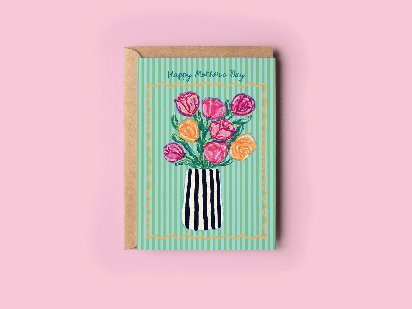 The Shelley Society - Mother's Day Tulips Greeting Card