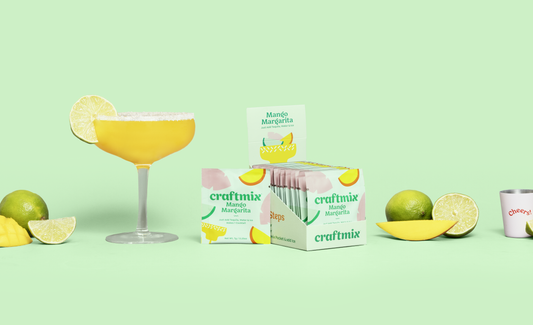 Craftmix - Mango Margarita Cocktail / Mocktail Mixer - 24ct Caddy