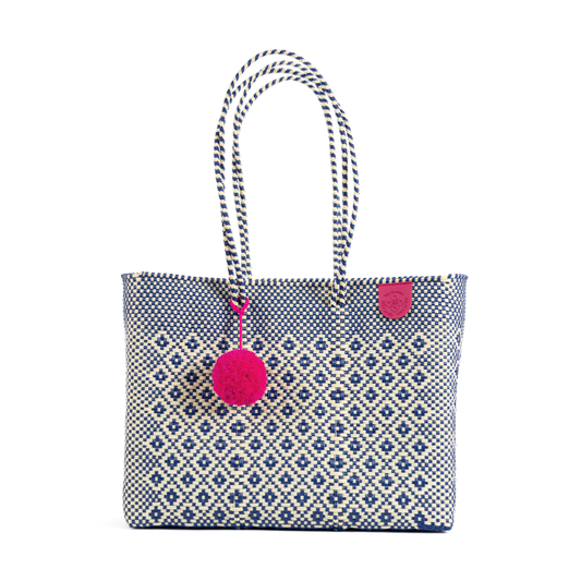 Tin Marin-Mixte Woven Plastic Beach Super Tote