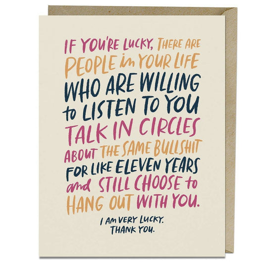 Hachette Book Group - Talk In Circles Card