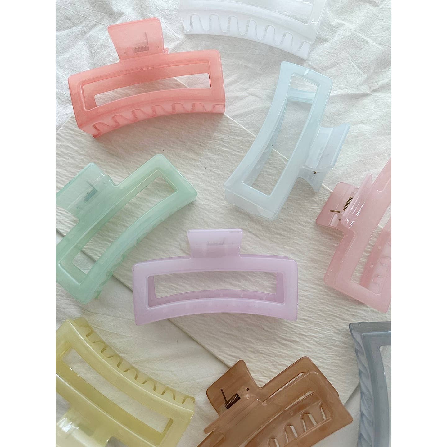 LoveLina-Jumbo Jelly Assorted Clips - FONDA JELLY: Assorted / ONE SIZE