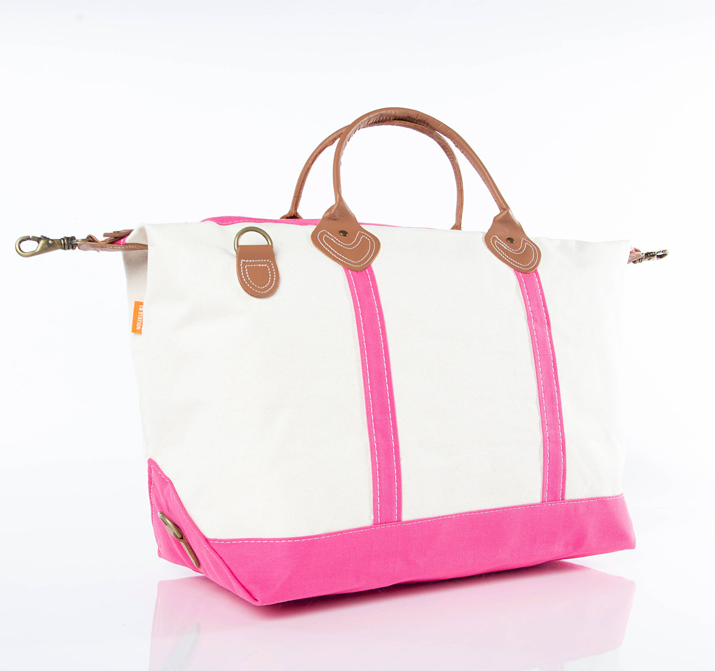 CB STATION - Weekender Canvas Travel Bag