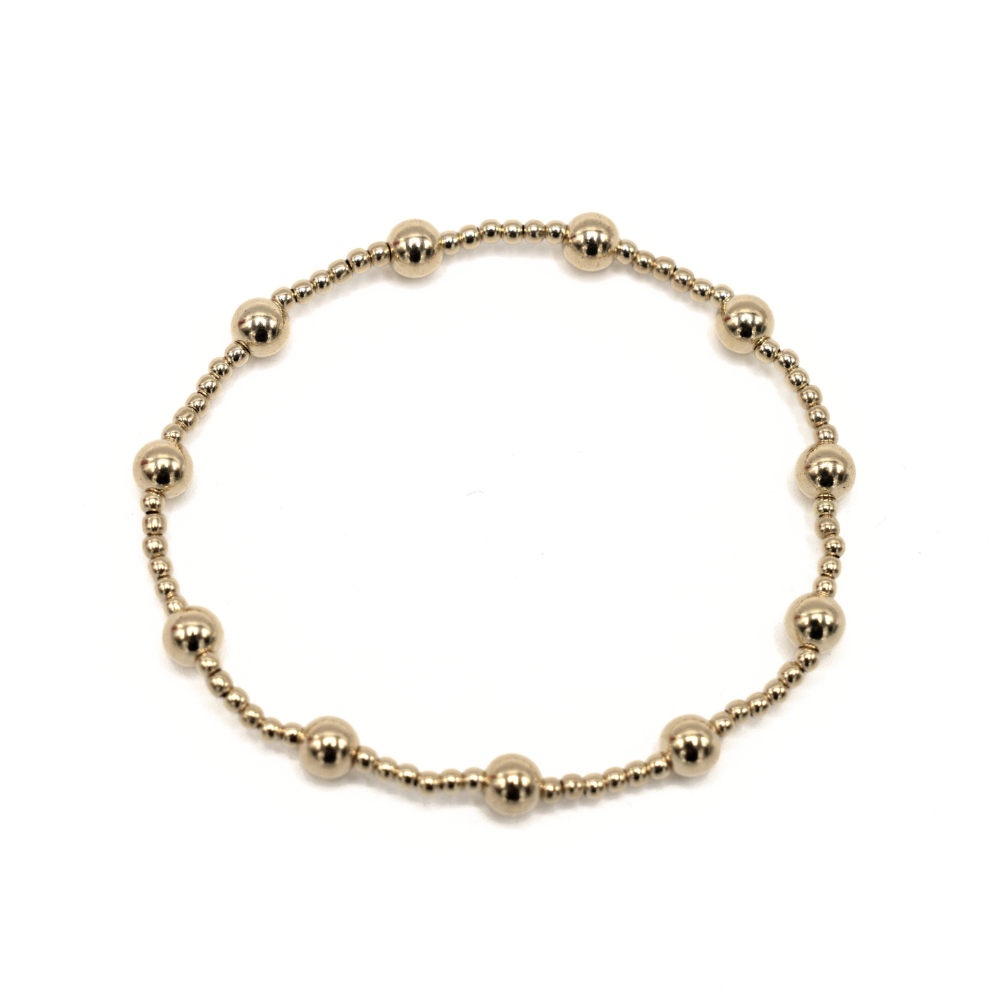 erin gray - The Malibu 2x5 14k Gold-Filled Beaded Bracelet