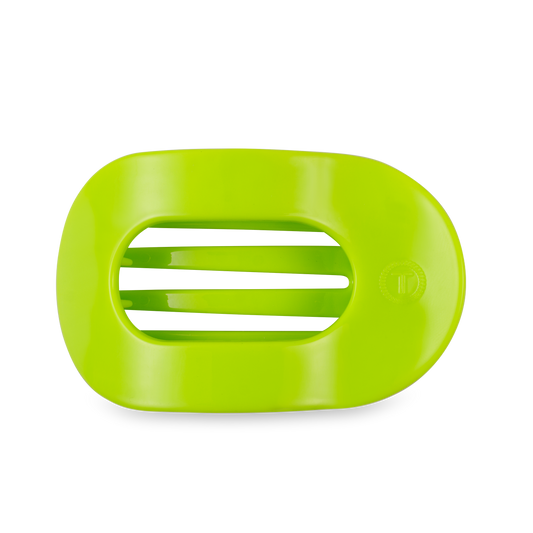 TELETIES - Flat Round Hair Clip | Large | Summer Brights