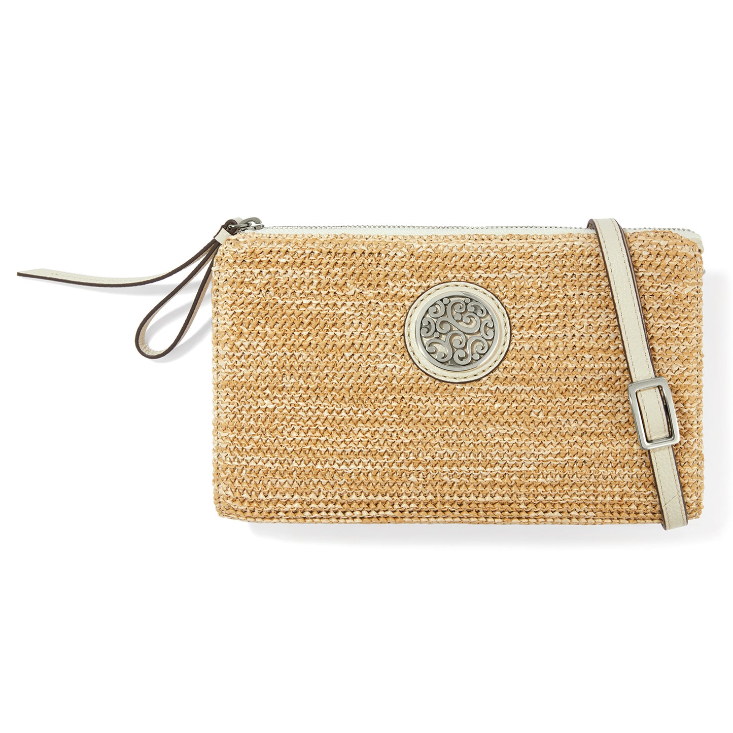 Brighton Contemporary Straw Pouch - 53502