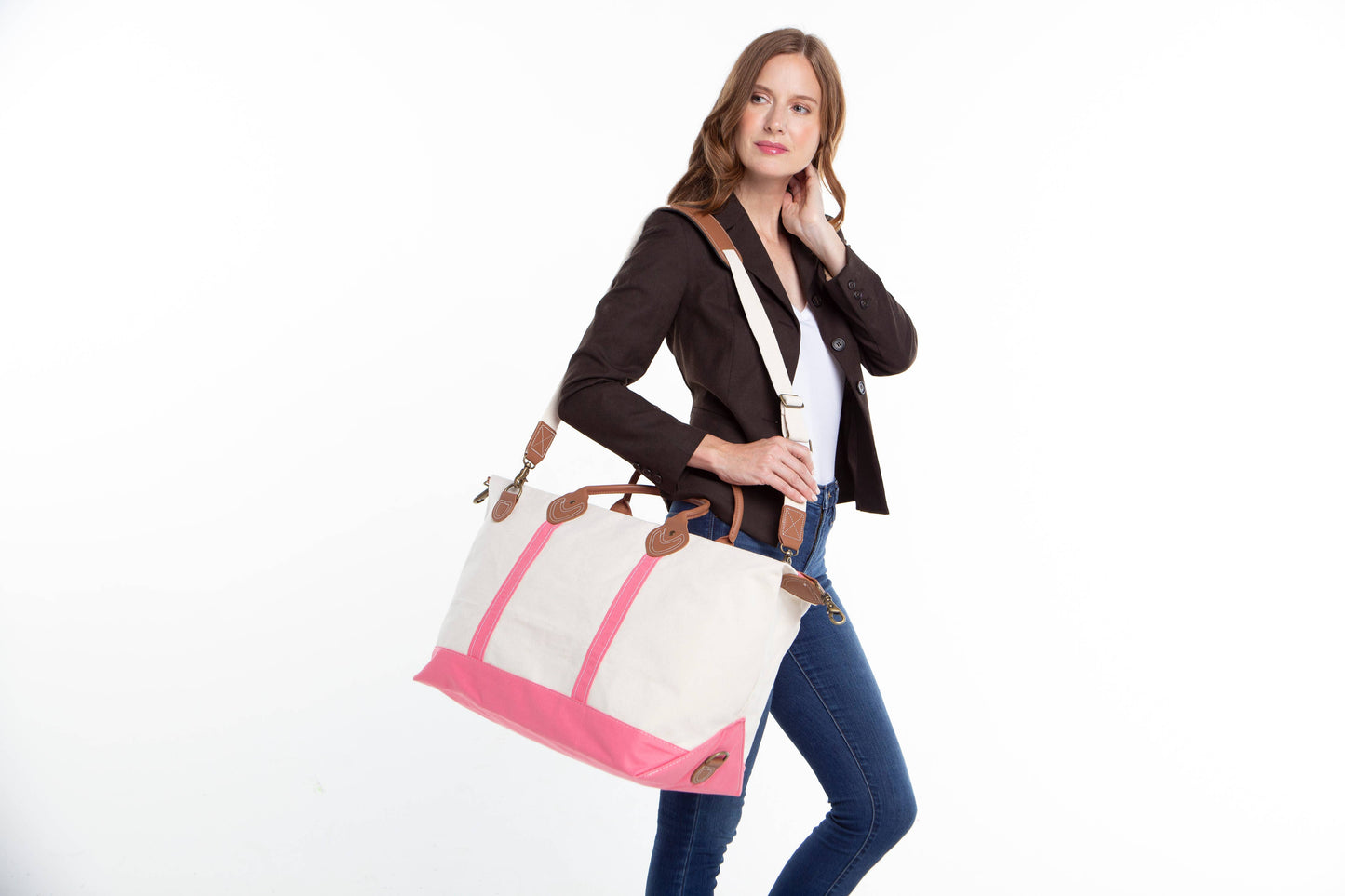 CB STATION - Weekender Canvas Travel Bag