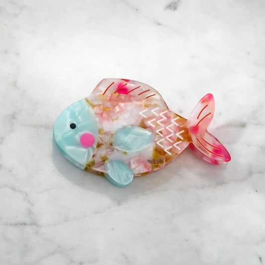 Haven - Eco Friendly Large Tide Fish Hair Clip Claw