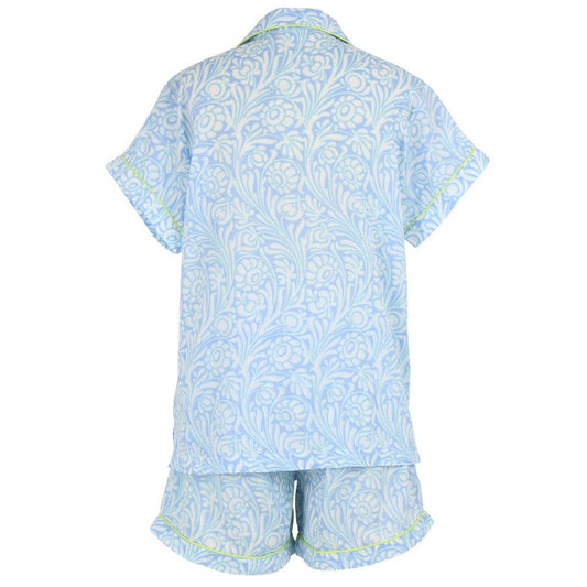 Needham Lane - Sanibel Peri Short Sleeve Shorty Pajamas