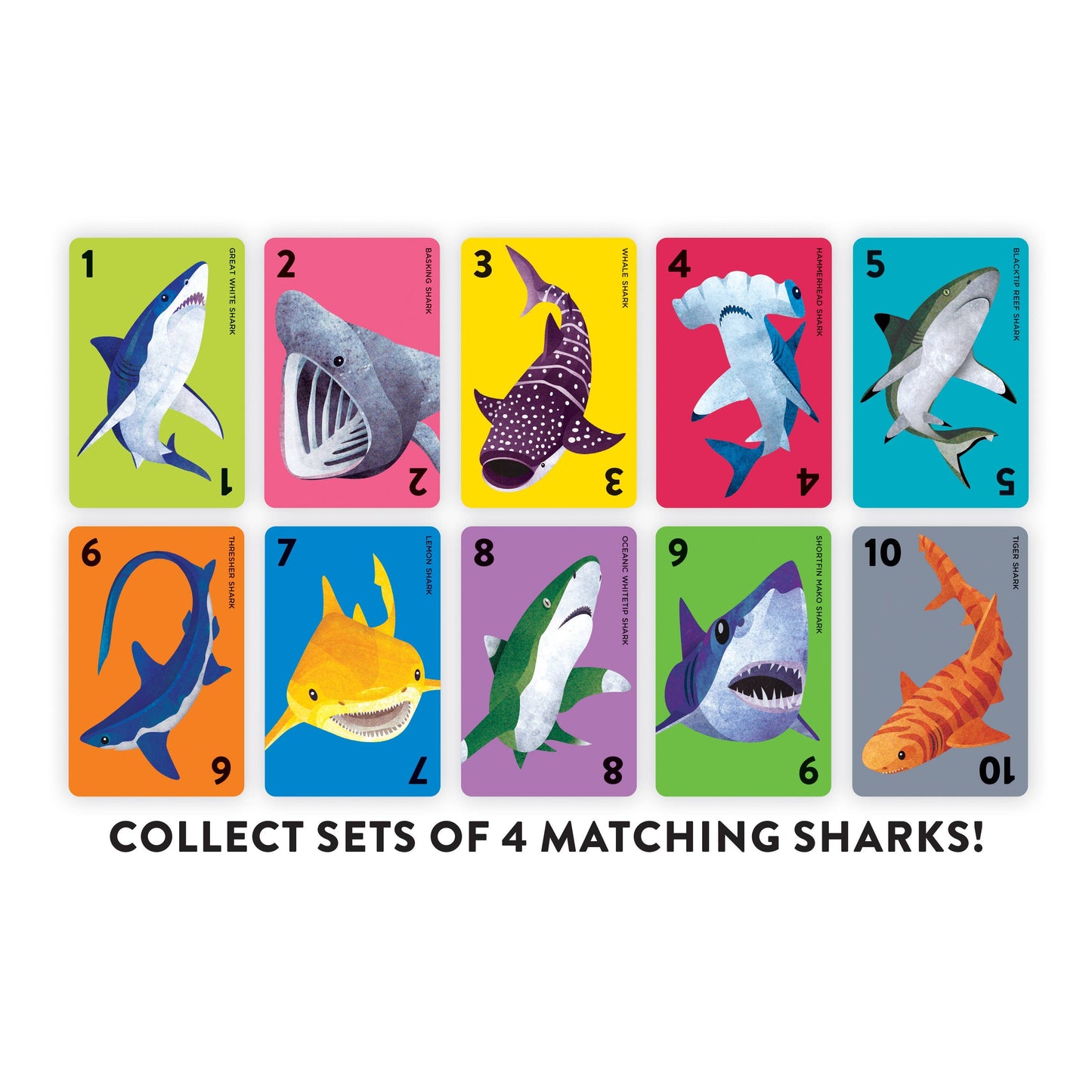 Chronicle Books - Go Shark! Card Game