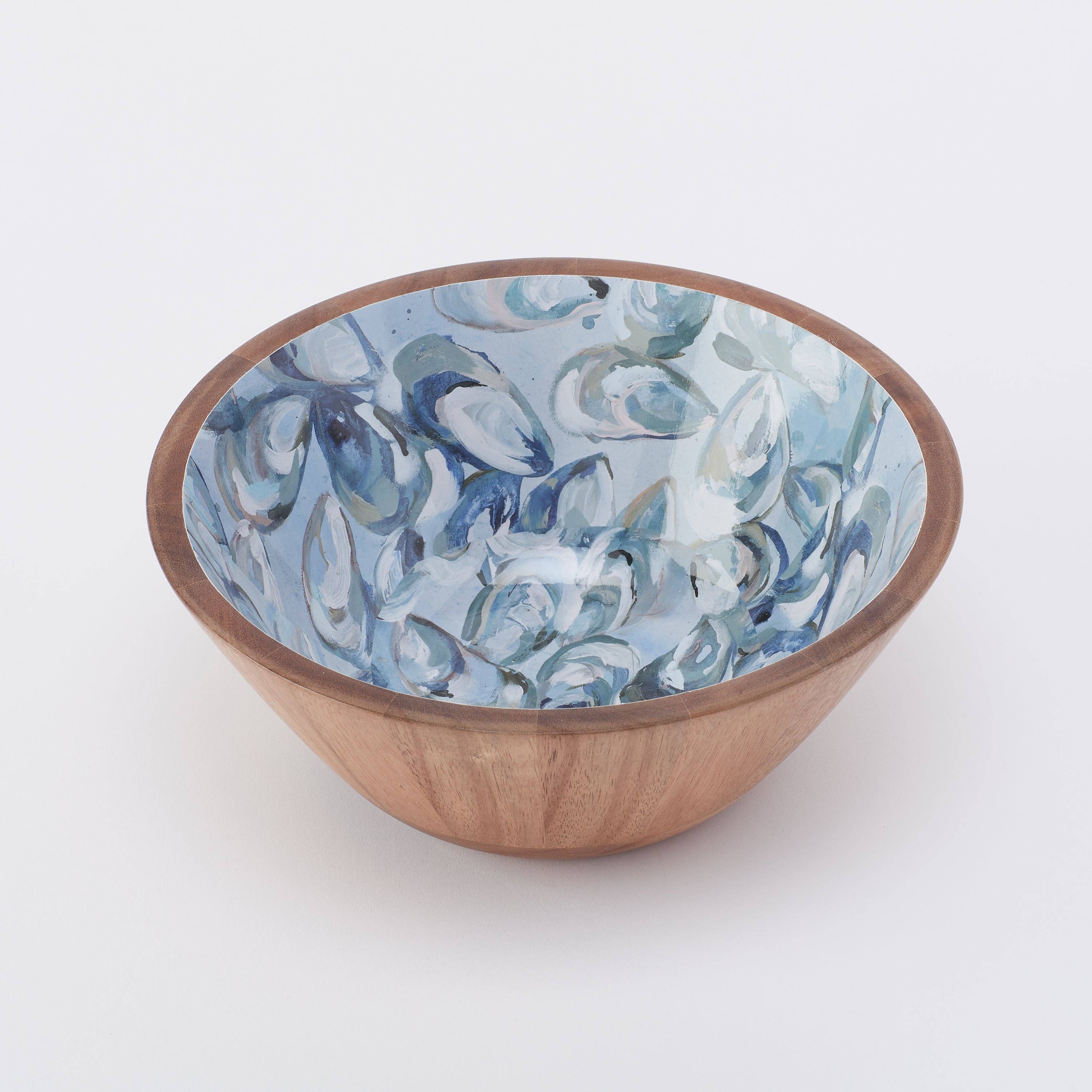 Kim Hovell Art Wooden Bowl - Thumbnail 4