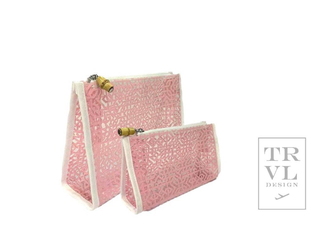 TRVL Design - Lattice Bundle Set - Pink Clear