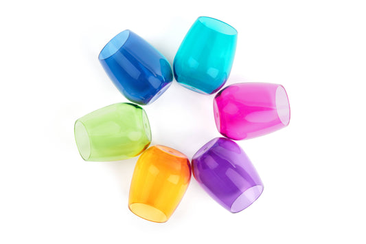 pop design - Acrylic Stemless Wine Glasses-Jewel