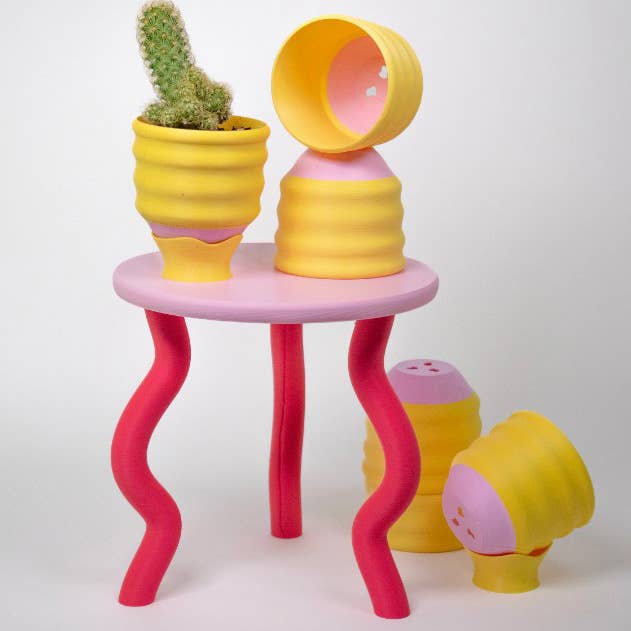 Wavy Plant Stand (3 colorways)