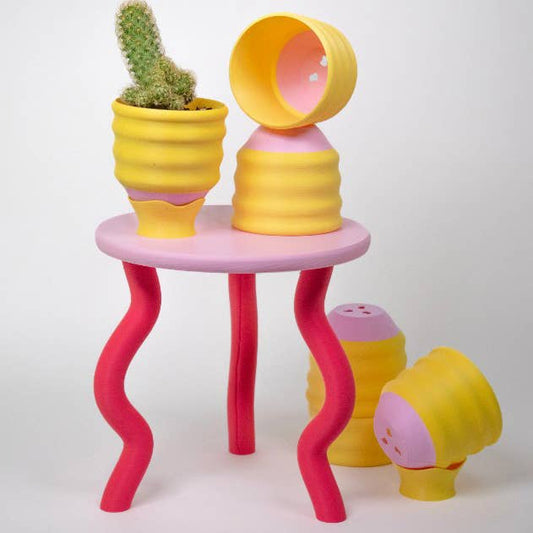Wavy Plant Stand (3 colorways)