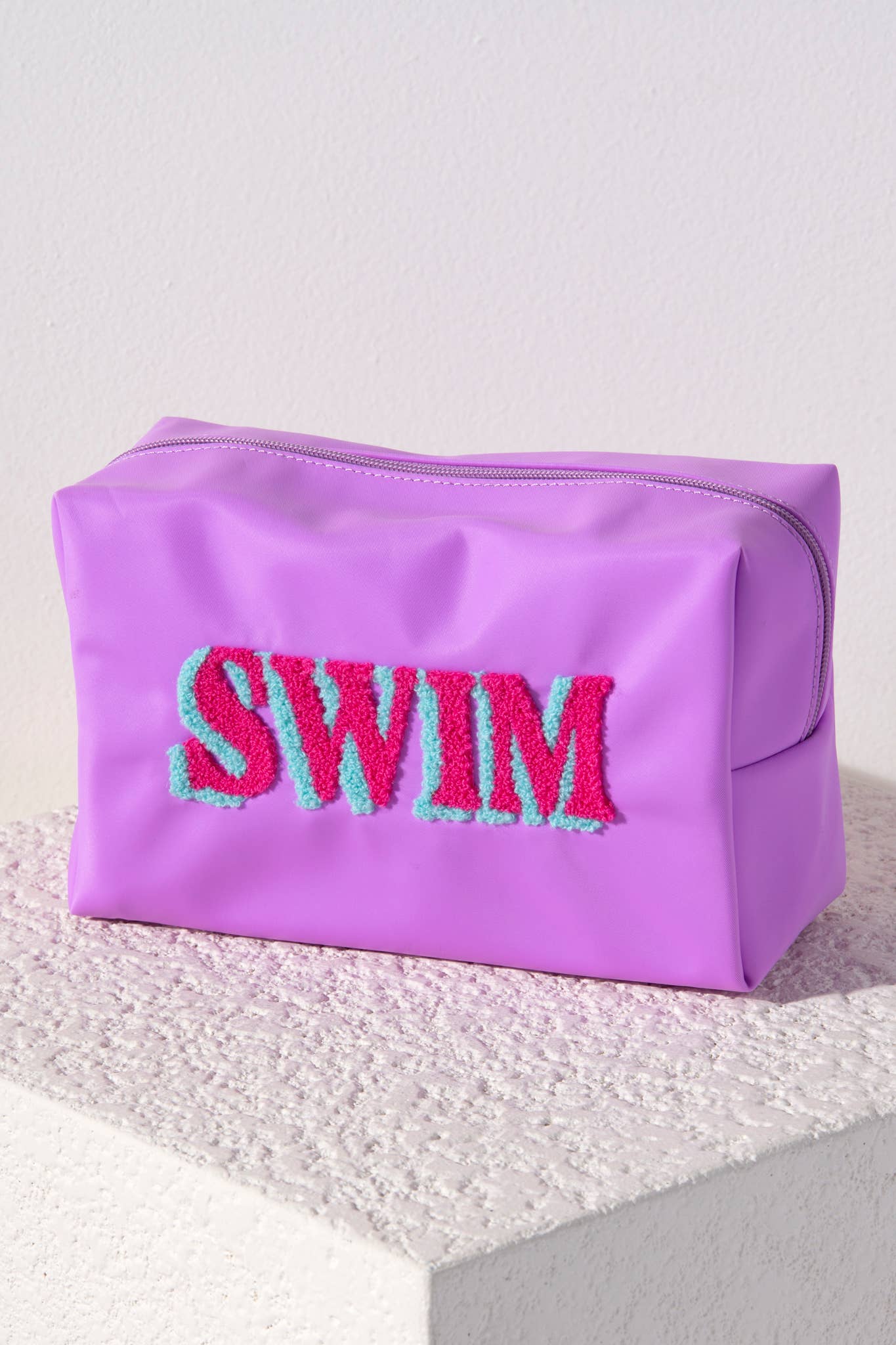 Shiraleah - JOY SWIM ZIP POUCH, LILAC