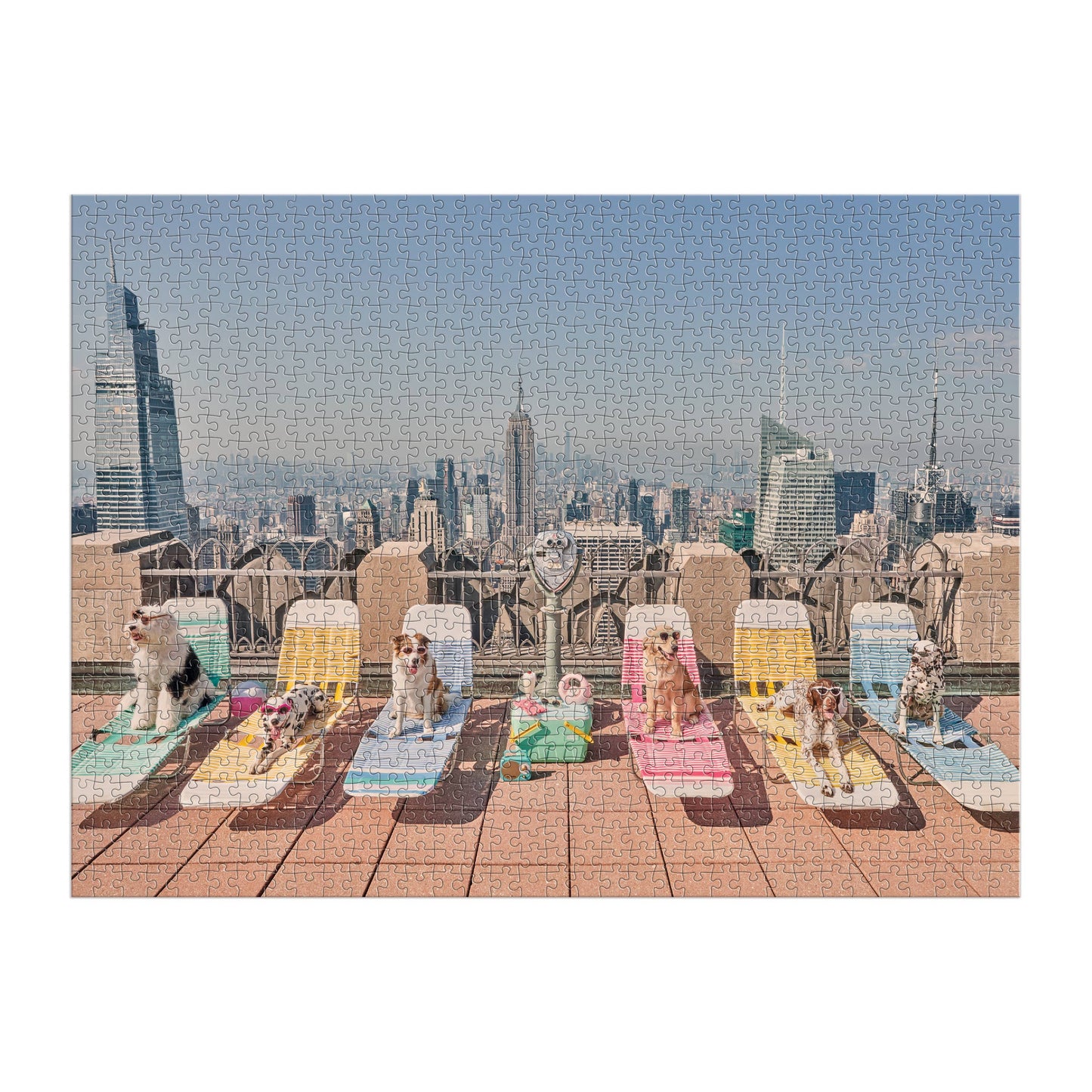 Chronicle Books - Gray Malin The Dogs of New York City 1000 Piece Puzzle