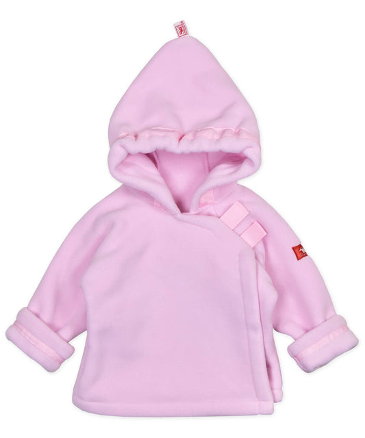 American Widgeon - Light Pink Warmplus Fleece Favorite Jacket Wrap Close 620-LP