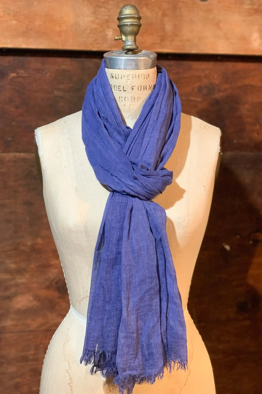 Stone Washed Cotton Scarf