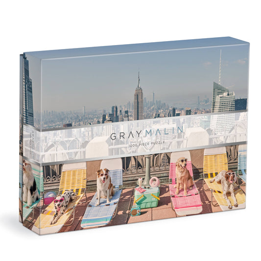 Chronicle Books - Gray Malin The Dogs of New York City 1000 Piece Puzzle