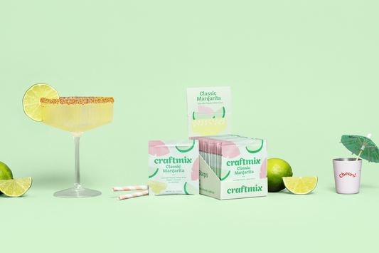 Craftmix - Classic Margarita Cocktail / Mocktail Mixer - 24ct Caddy