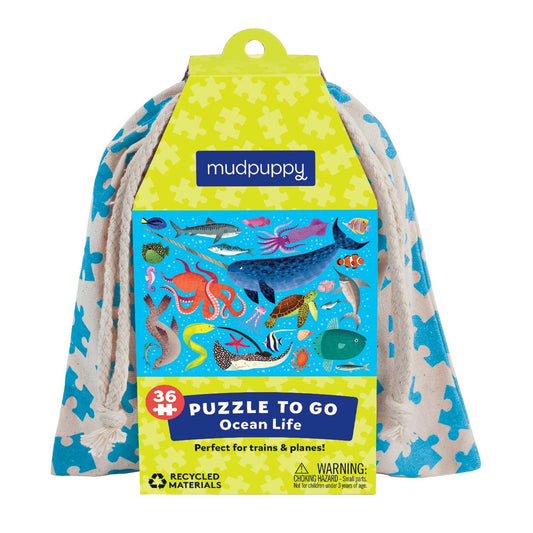 Chronicle Books - Ocean Life Puzzle To Go