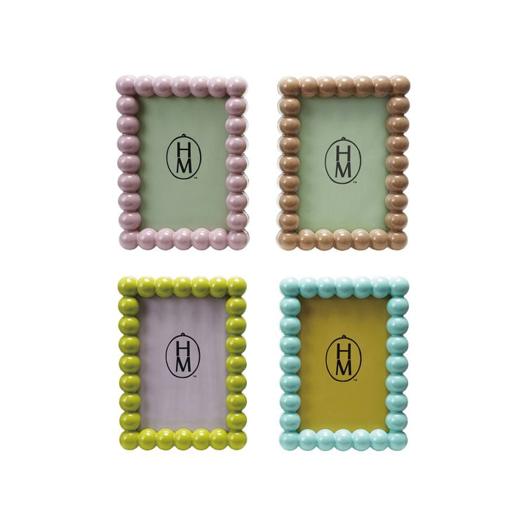 Hazel Mazel - 5 x 7 Hobnail Photo Frame