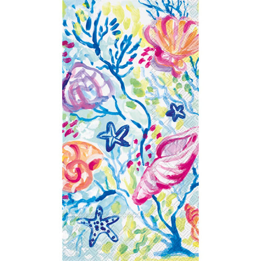 Boston International - Paper Guest Towels Pack/20 Sea Fun