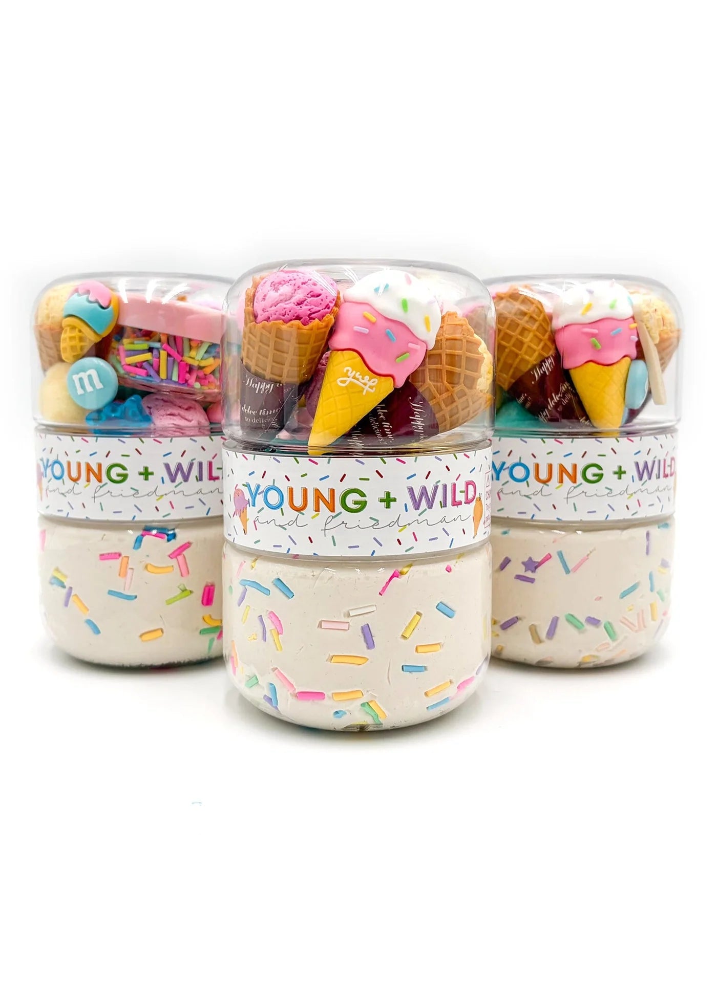 Young + Wild & Friedman- Grab & Go Dough- Ice Cream