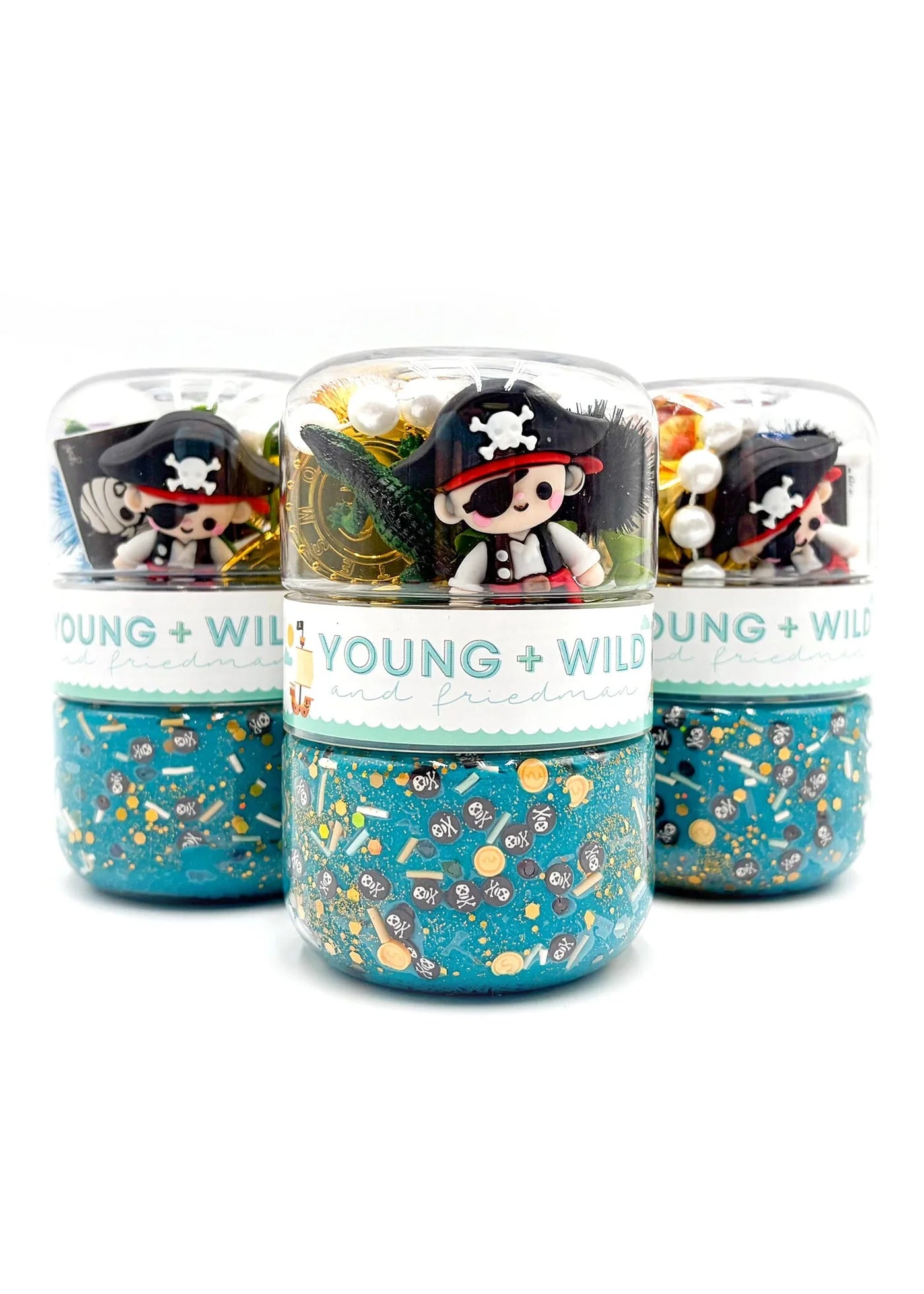 Young + Wild & Friedman- Grab & Go Dough-Dinosaur