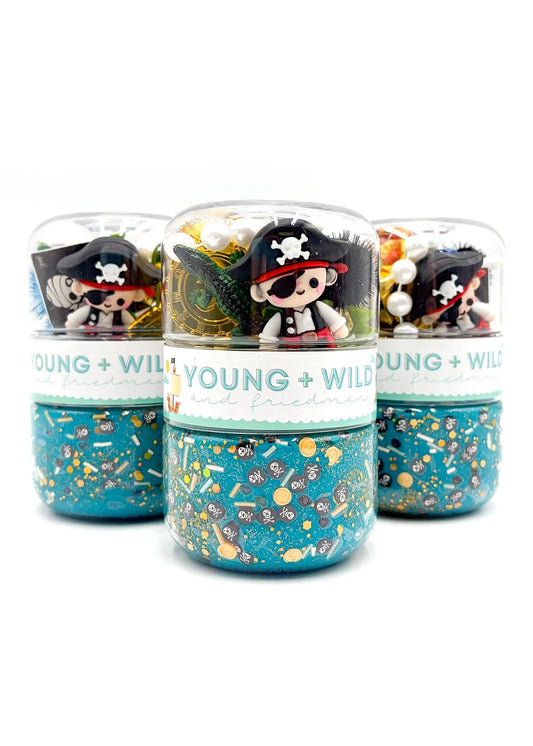 Young + Wild & Friedman- Grab & Go Dough-Dinosaur