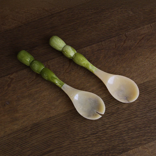 Beatriz Ball - Resin Bubble Salad Server - Green