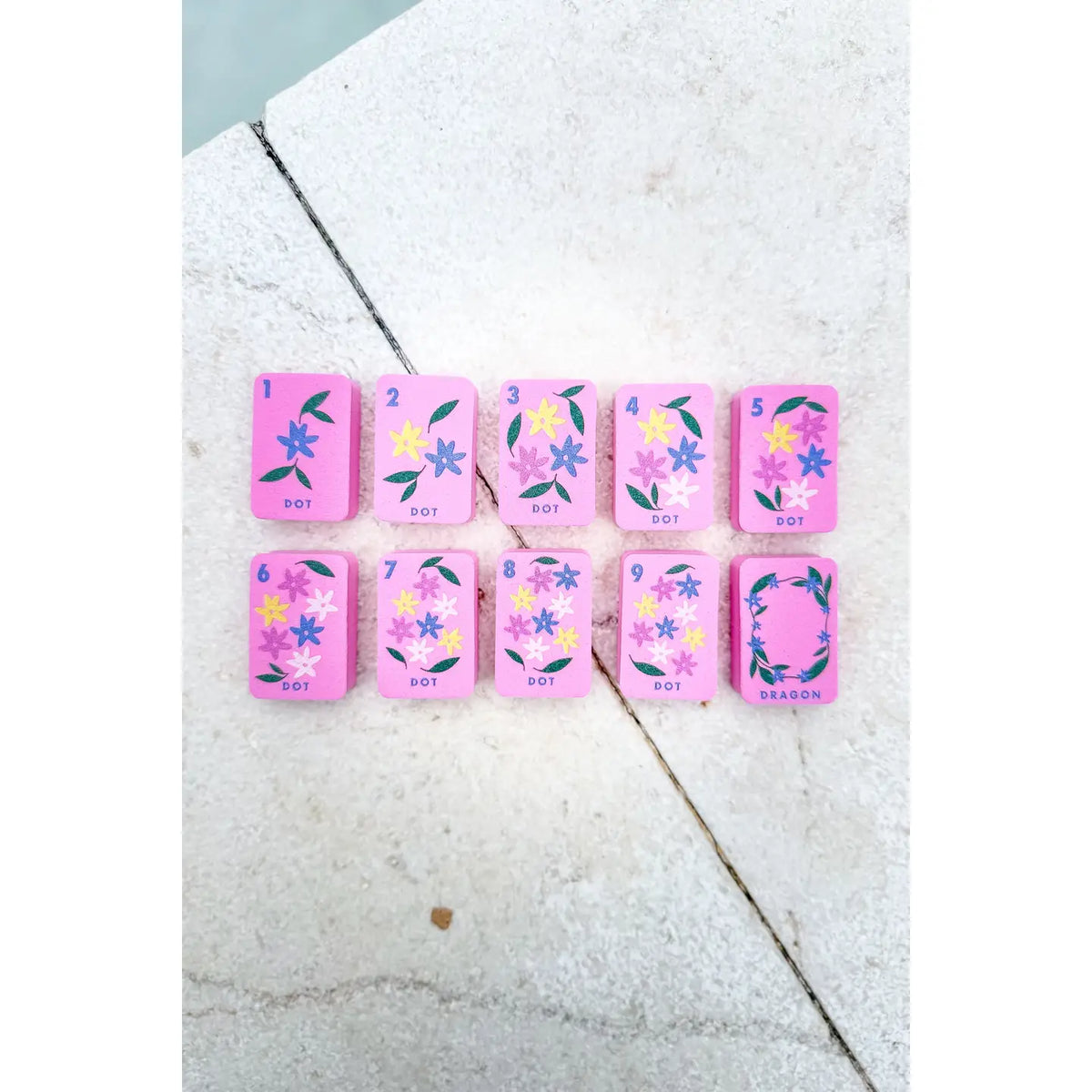 Girl Tribe Co. - Floating Mahjong Tiles