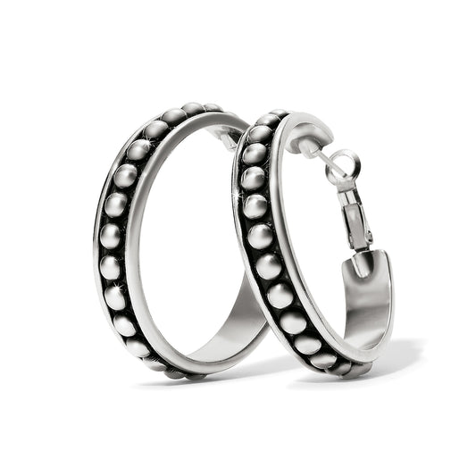 Brighton - Pretty Tough Stud Large Leverback Hoop - JA9895