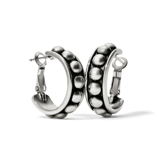 Brighton - Pretty Tough Stud Medium Leverback Hoop - JA9896