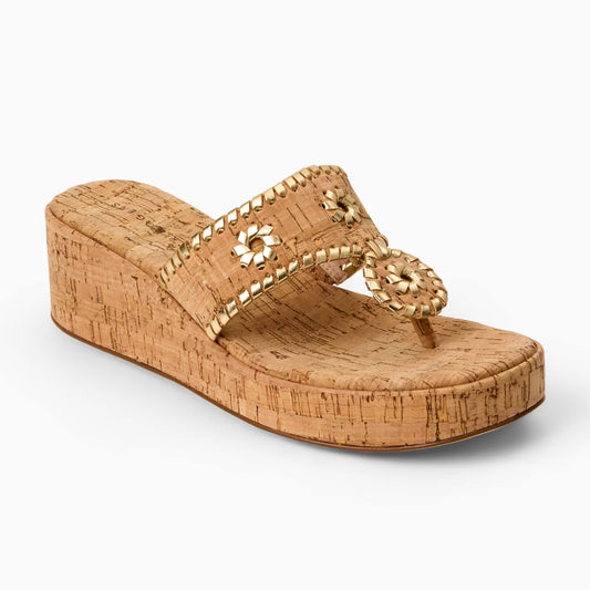 Jack Rogers- Mid Wedge Cork Sandal
