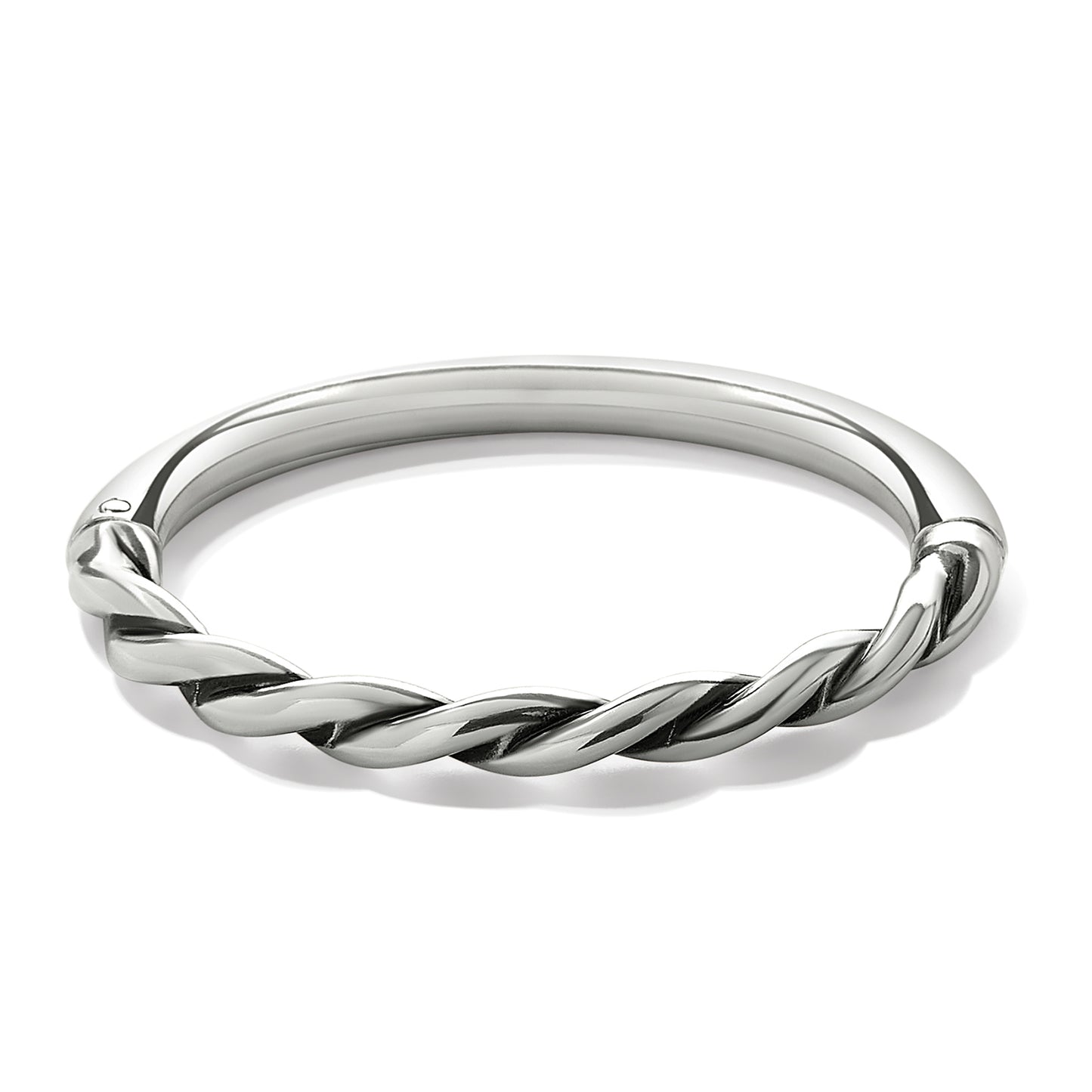 Brighton - Interlok Twist Hinged Bangle - JF0098
