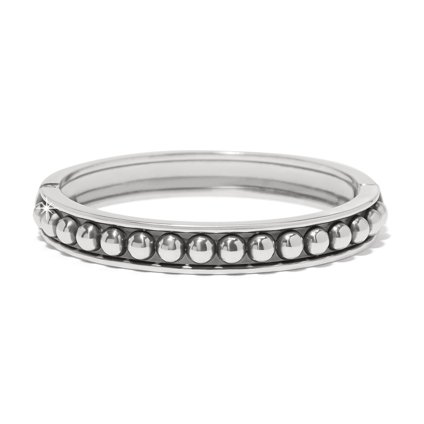 Brighton - Pretty Tough Stud Hinged Bangle - JF0104