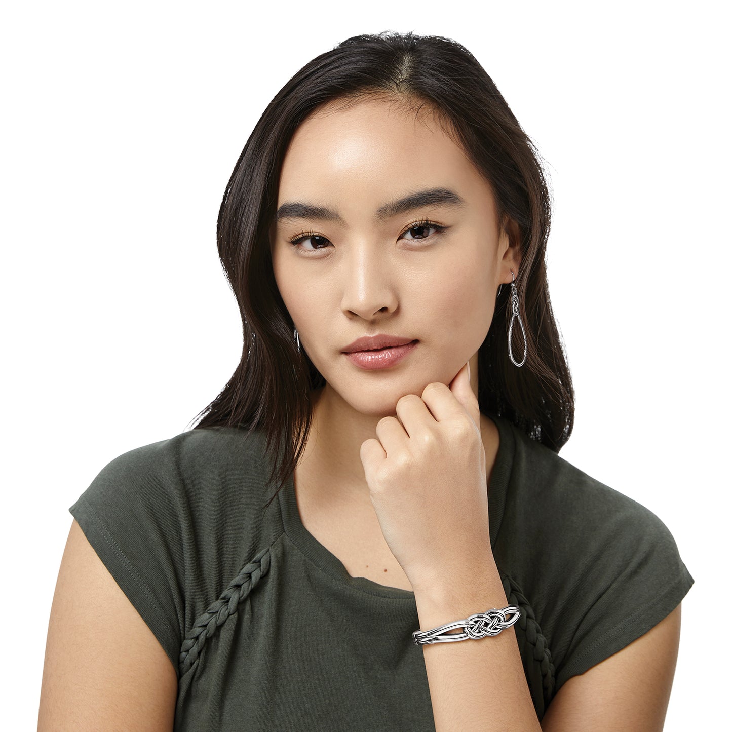 Brighton - Interlok Hinged Bangle - JF0720