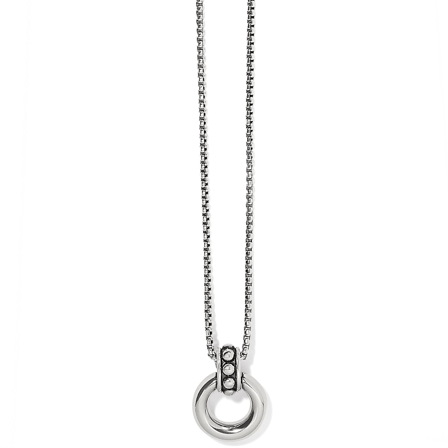 Brighton - Pretty Tough Stud Ring Necklace - JM7417
