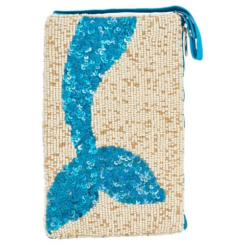 BAMBOO TRADING COMPANY - CLUB BAG MERMAID TAIL AZURE