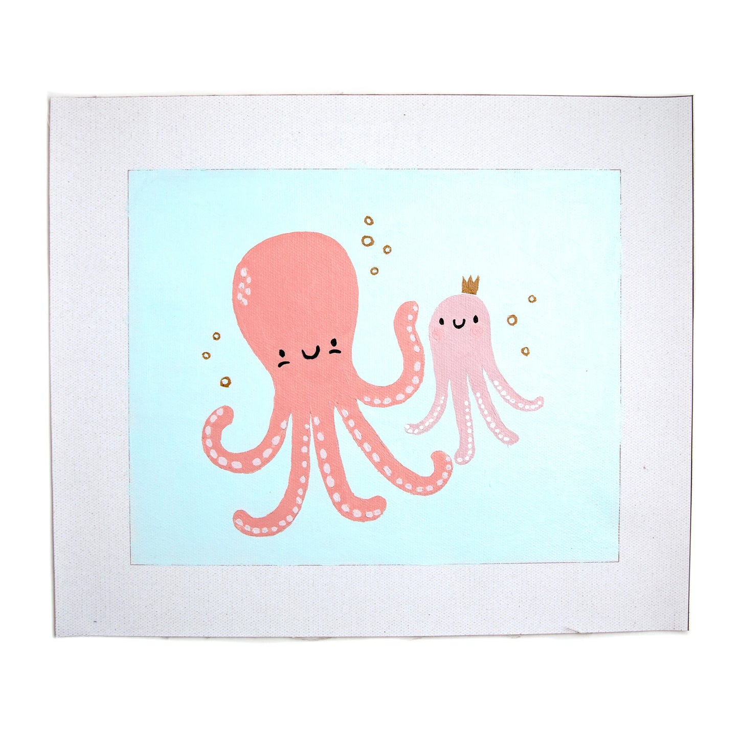 Pink Picasso Kids- Paint by Number-Olivia Octopus